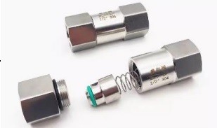 Обратный клапан высокого давления нерж. сталь (до 450 бар, 1/4 г)
