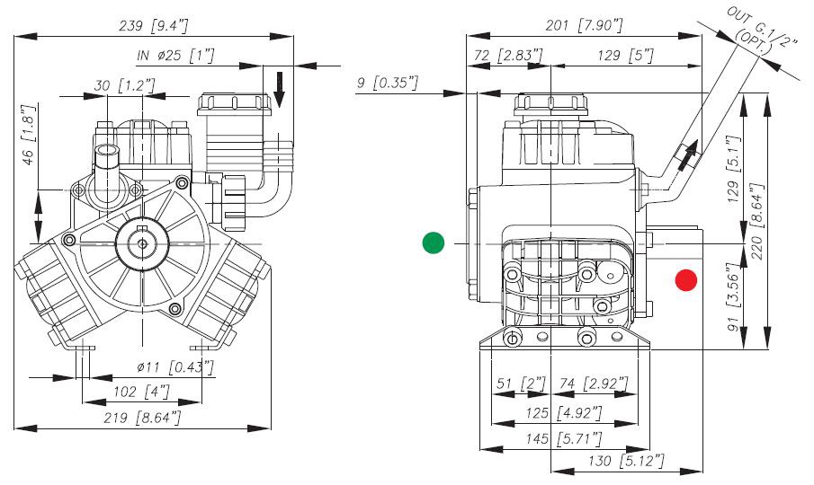 Насос Bertolini PA 330.1 VF