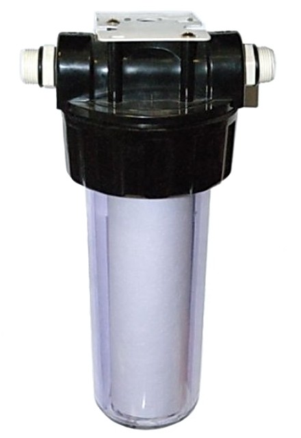 Корпус фильтра SL 10" прозрачный с картриджем PPS10, вх./вых. 3/4"