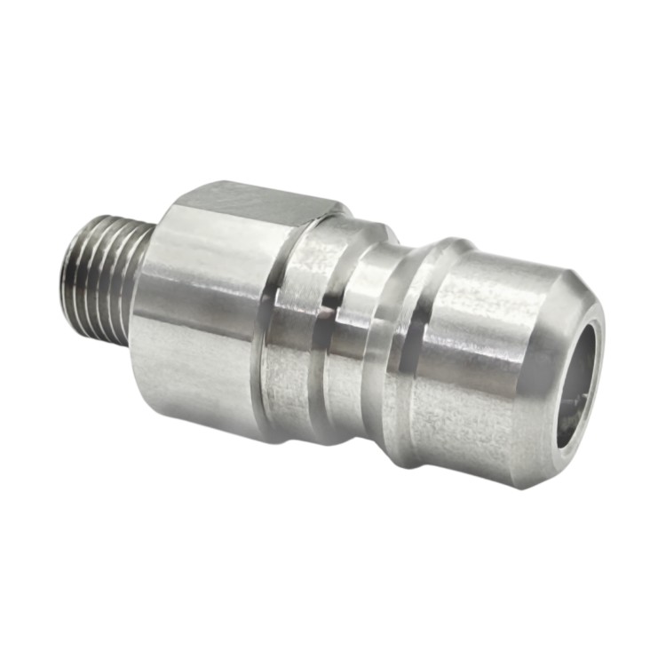 Ниппель ARS 250 бар, 1/4 внеш, нерж.сталь