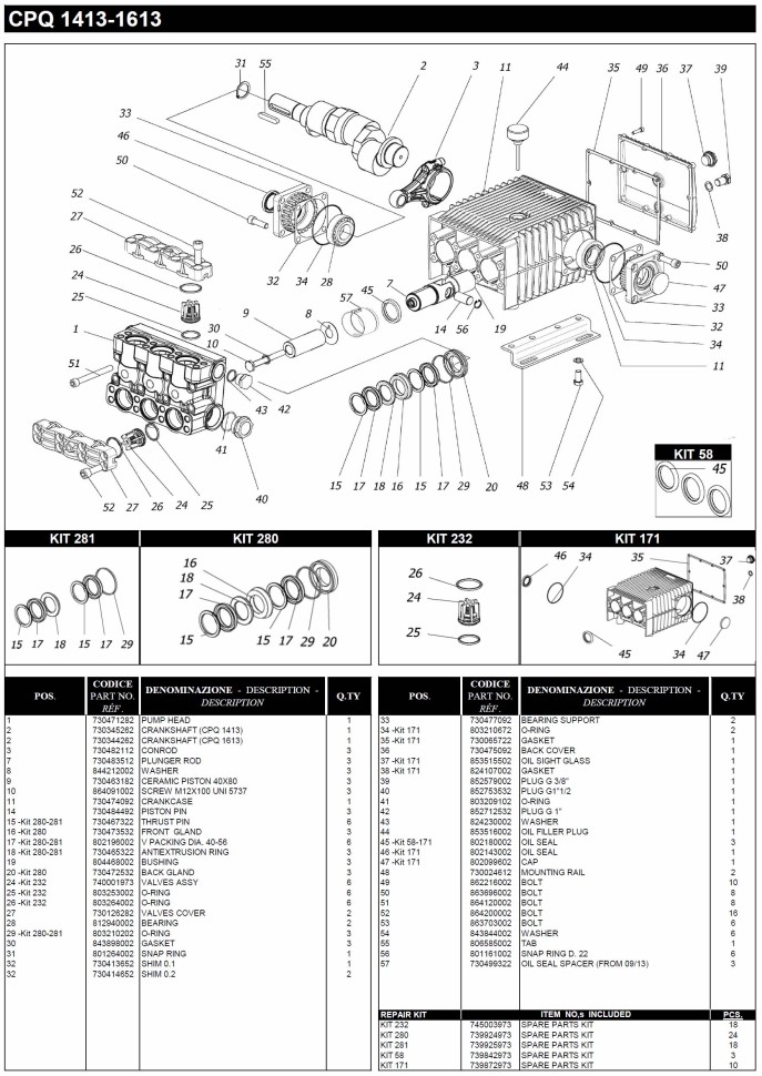 Насос Bertolini CPQ 1613.1
