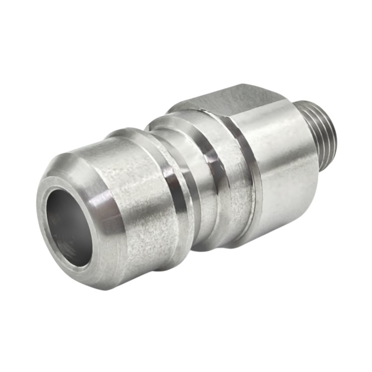 Ниппель ARS 250 бар, 1/4 внеш, нерж.сталь