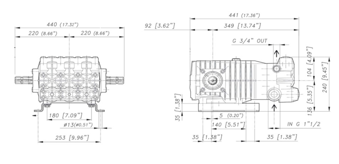 Насос Bertolini CKA 110 P