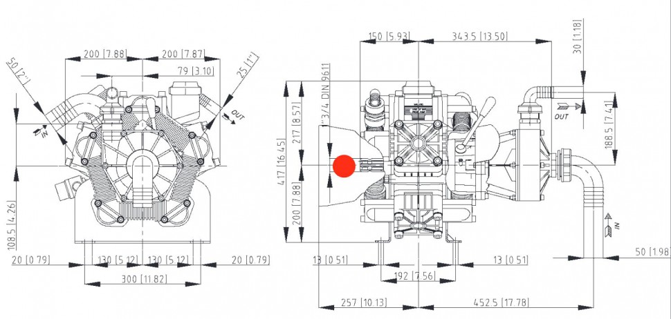 Насос Bertolini POLY D.M.P 500