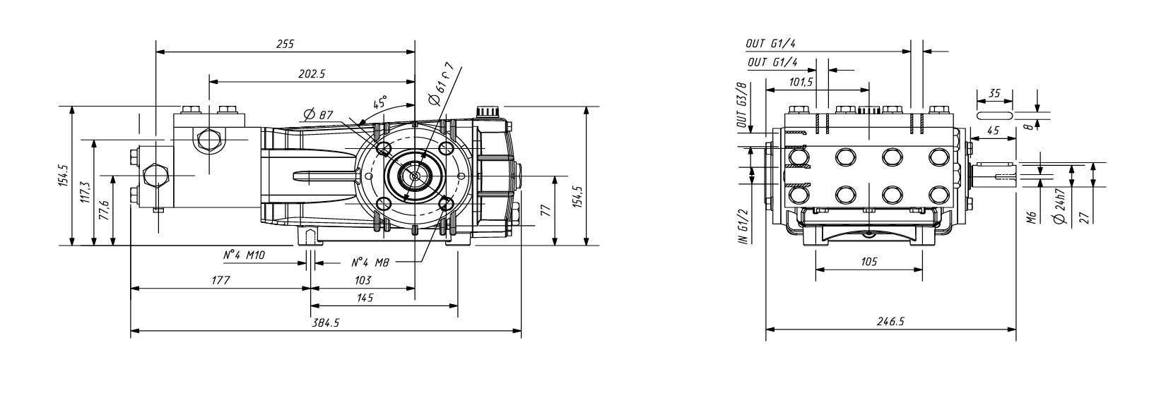 Насос Titan FCH2250R