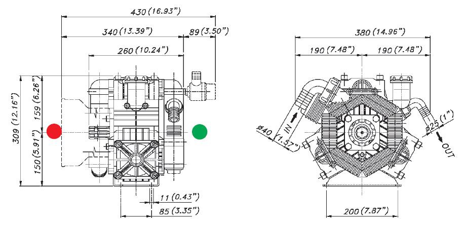 Насос Bertolini POLY 2150 VS (DURAMAX)