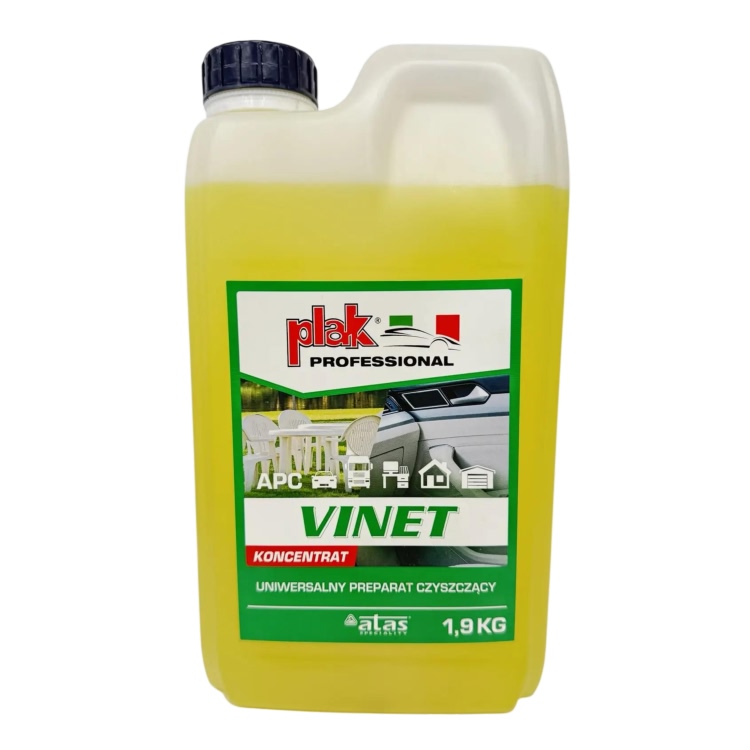 Очиститель универсальный PLAK VINET (концентрат), 1,9 кг
