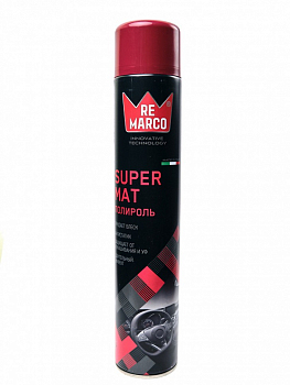Полироль для пластика матовый Re Marco "SUPER MAT" Tutti Frutti, 750 мл.